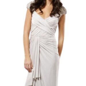SALE NWT MIGNON 650 Mother of the Bride Dress Antique Ivory Size 12
